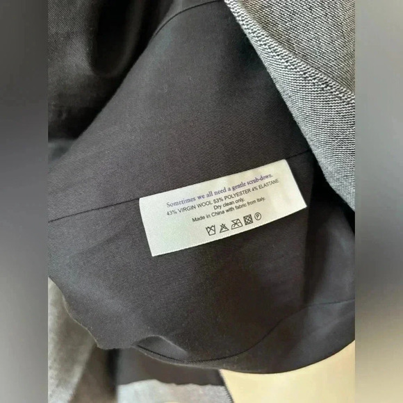 MM.LaFleur THE OLIVER 3.0 JACKET SHARKSKIN Size S Italian wool Blend Workwear - Picture 10 of 13